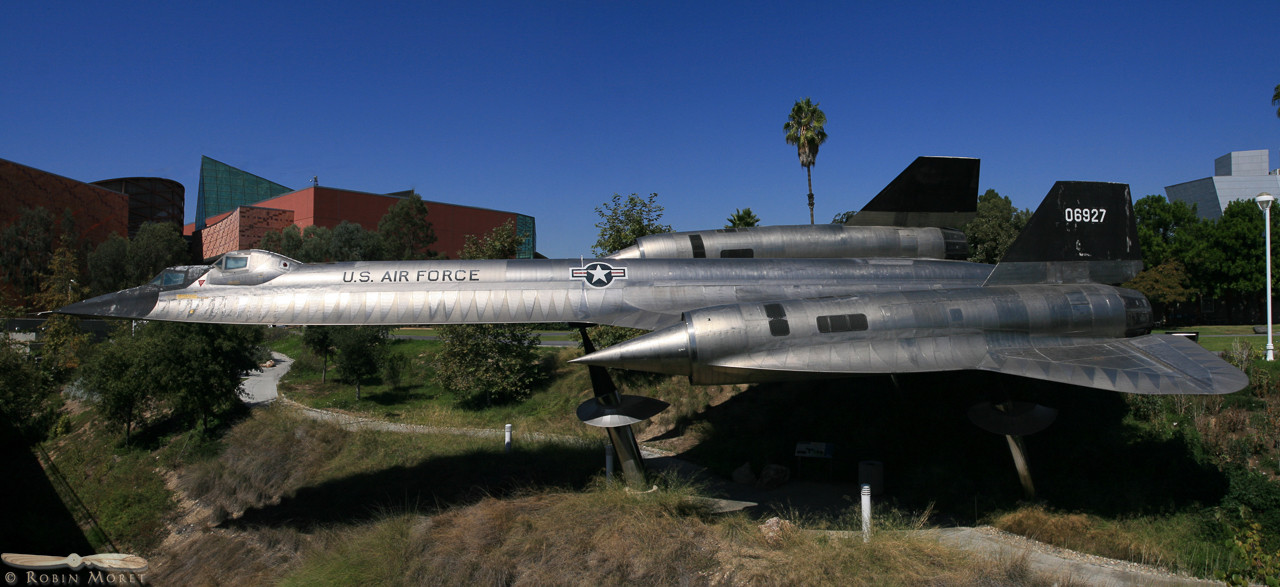 2007, 60-6927, A-12, Art124, Blackbird, California Science Center, Pano, USA
