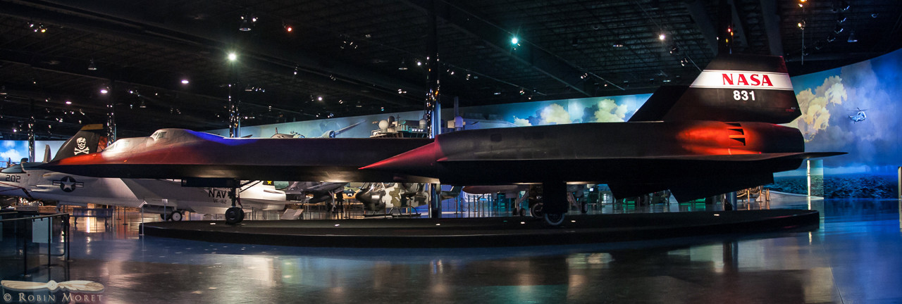 2010, 61-7956, 831, Air Zoo, Art2007, Blackbird, Kalamazoo, NASA, SR-71B, Twin seater, USA