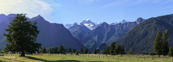 Mount Cook Range from Fox