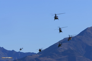 Helicopters over Wanaka