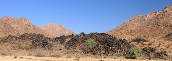 Volcanic past of Brandberg