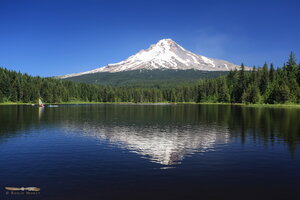 Mount Hood from Trillium Lake
