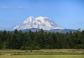 Mount Rainier from Eatonville - Click to Zoom