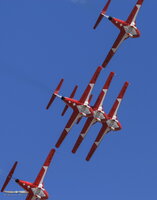 Canadian Air Force Snowbirds demo team