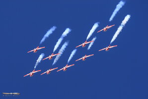 Canadian Air Force Snowbirds demo team