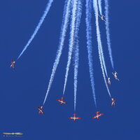 Canadian Air Force Snowbirds demo team