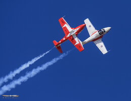 Canadian Air Force Snowbirds demo team