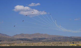 Canadian Air Force Snowbirds demo team