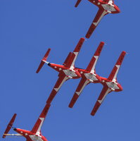 Canadian Air Force Snowbirds demo team