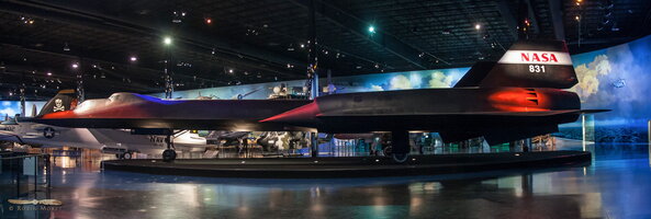 Lockheed SR-71B Blackbird twin seater , NASA #831