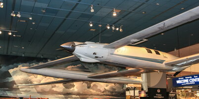Voyager, first aircraft to fly non-stop around the globe