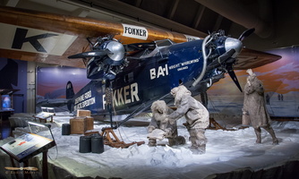 Fokker F-VIIA/3m trimotor, flown to the North Pole in 1926 by Richard Byrd
