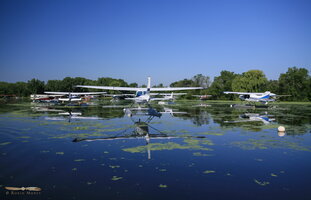 Cessna water parking