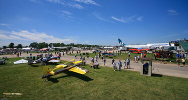Airplanes as far as you can see
