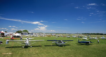 Airplanes as far as you can see