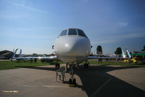 Falcon 50 with Spiroid winglets