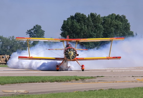 Gene Soucy aerobatics routine in his ShowCat