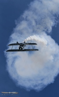 Kyle Franklin aerobatic routine with the WACO JMF-7