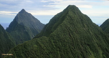Tahiti - Island from above