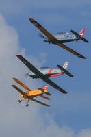 Early swiss trainers : Bücker Jungmann, Pilatus P-2 & P-3