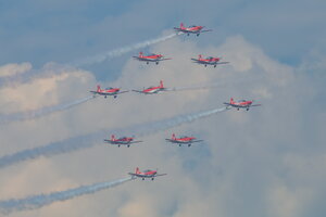 Swiss Air Force PC-7 Team