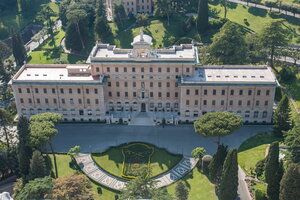 Vatican's Governorate from St Peter Basilica dome