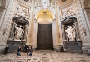 Main entrance of St John Lateran