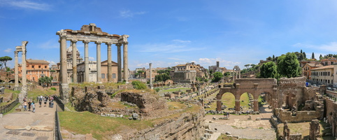 Temples of Saturn & Vespasian, Basilica Julia