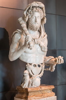 Bust of the emperor Commodus as Hercules 
