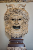 Mask of a satyr