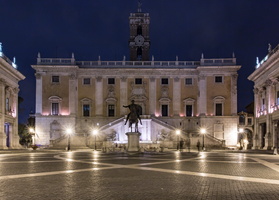 Piazza Campidoglio by night