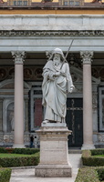 Statue of Saint Paul (Obici) in the quadriportique