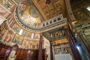 Mosaics of the apse and high altar