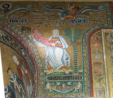 Mosaic of prophet Jeremy (12th AD)