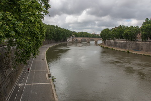 River Tibre along Trastevere