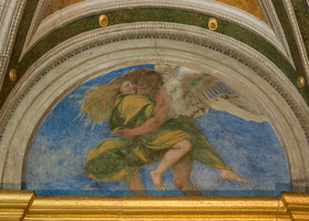 Boreas the north wind abducting Orithyia