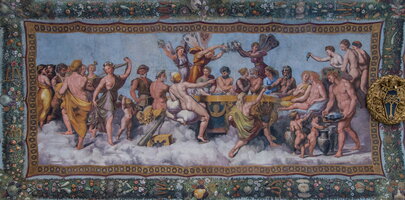 Marriage of Cupid and Psyche (Raphael, 16th AD)