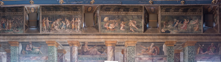 Hall of Perspectives Views (Peruzzi, 16th AD) - South wall