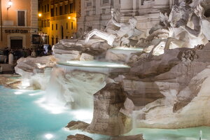 Trevi fountain (Salvi / Pannini, 18th AD)