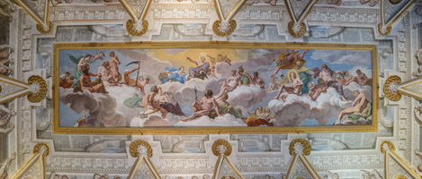 Loggia di Lanfranco -  Council of the Gods (Lanfranco, 17th AD)