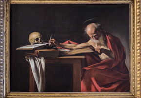 Saint Jerome (Caravaggio, 17th AD)