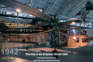 #TDIA Jan 14 - Sikorksy XR-4C - National Air & Space Museum, Chantilly, VA