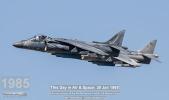 Pair of USMC AV-8B Harrier II. Reno Air Races, Stead, NV