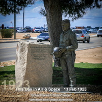 Statue of Chuck Yeager - Edwards AFB, CA