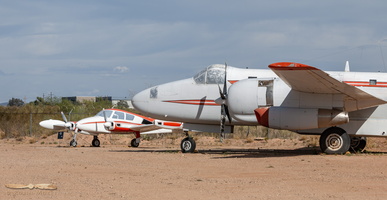 Lockheed P2V-7 Neptune / Cessna 310 Fire Fighter