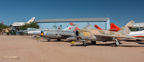 Russian fighters at Pima