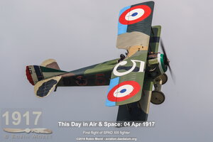 Spad XIII - Memorial Flight - La Ferté Alais, FR