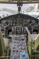 Fairchild C-119G Boxcar cockpit