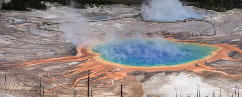Grand Prismatic - Yellowstone National Park, Wyoming - USA -2013