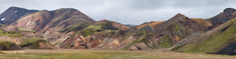 Landscape of Landmannalaugar - Iceland - 2014